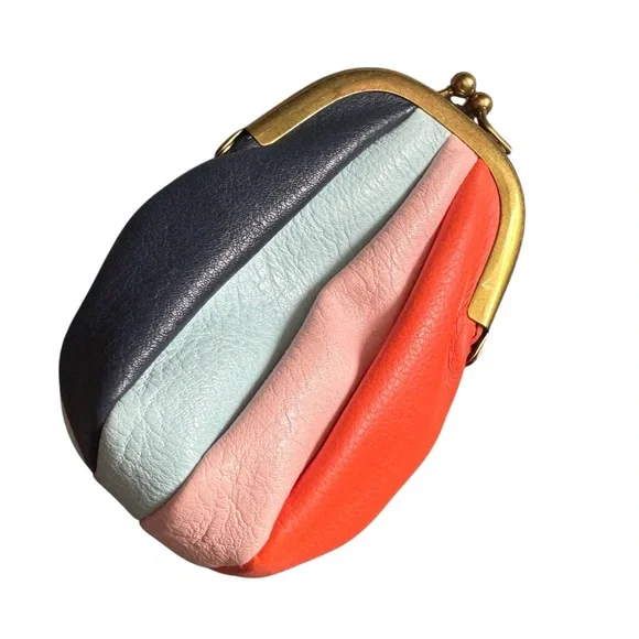 Fossil Coin Purse Color Block Multicolor - Picture 2 of 6